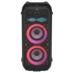 LG Музыкальный центр XBOOM XL9T, 1000Вт, с караоке, Bluetooth, USB, черный, красный