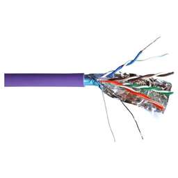 LANMASTER Кабель информационный TWT-5EFTP-NGLS кат.5E FTP 4 пары 24AWG нг(А)-LS внутренний 305м фиолетовый