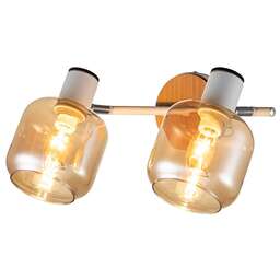 ESCADA 10177/2A E14*40W White/Chrome/Wood