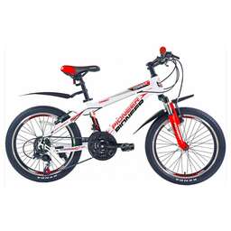 PIONEER COMBAT 20"/12" white-red-black