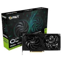 PALIT Видеокарта NVIDIA GeForce RTX 4060TI RTX4060TI DUAL OC 8ГБ Dual, GDDR6, OC, Ret [ne6406tt19p1-1060d]