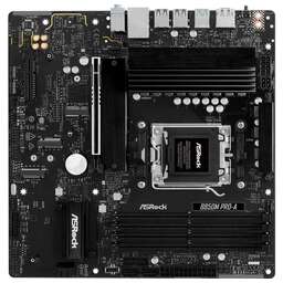 ASROCK Материнская плата B850M PRO-A Socket AM5 AMD B850 4xDDR5 mATX AC`97 8ch(7.1) 2.5Gg RAID+HDMI+DP
