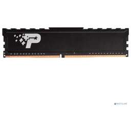 Patriot DDR4 8GB 3200MHz Patriot PSP48G3200H1 Signature Premium RTL PC4-25600 CL22 DIMM 288-pin 1.2В single rank с радиатором Ret