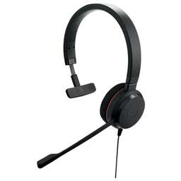 JABRA Наушники с микрофоном Evolve 20 черный накладные USB оголовье (4993-823-169)