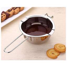 MALLONY Ковш для шоколада, Сioccolata, объём: 400 мл, из нержавеющей стали (108147)