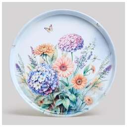 AGNESS ПОДНОС СЕРВИРОВОЧНЫЙ "FLORAL EDEN" 33*2,1 СМ 898-246