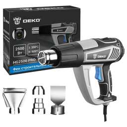DEKO Технический фен DKHG2500 PRO 2500Вт темп.350/600С (085-1078)