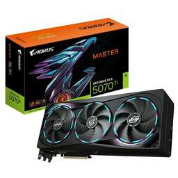 GIGABYTE Видеокарта NVIDIA GeForce RTX 5070TI GV-N507TAORUS M-16GD 1.0 16ГБ Master, GDDR7, Ret