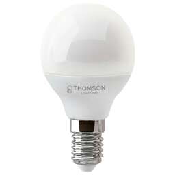THOMSON Лампа светодиодная TH-B2315 6Вт цок.:E14 шар 220B св.свеч.бел.хол. Globe (упак.:1шт)