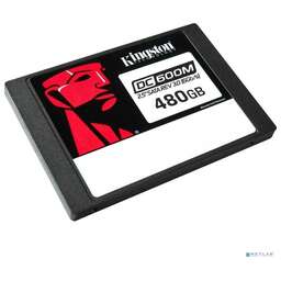 Kingston SSD DC600M, 480GB, 2.5" 7mm, SATA3, 3D TLC, SEDC600M/480G