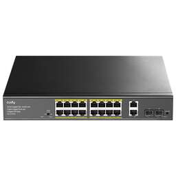 CUDY Коммутатор GS1018PS2, неуправляемый