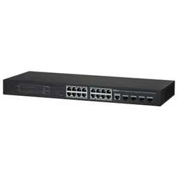 DAHUA Коммутатор DH-IS4420-16GT-240 (L2) 20x1Гбит/с 3SFP 16PoE 240W управляемый