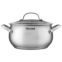 RONDELL Кастрюля Calypso RDS-1671 3.8л. d=20см (с крышкой) стальной