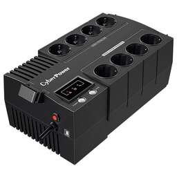 CYBERPOWER BS650E NEW 650VA/390W 8 Schuko розеток, USB, Black