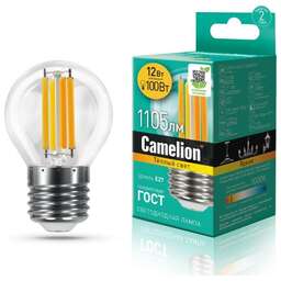 CAMELION (13714) LED12-G45-FL/830/E27