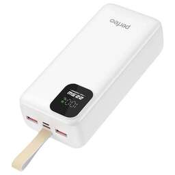 PERFEO (PF_E2083) - 30000 mAh/LED QC3.0/Type-C/2,белый