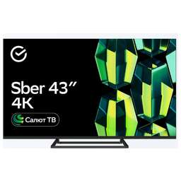 SBER SDX 43U4128S SMART TV безрамочный