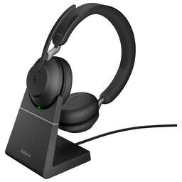JABRA Гарнитура Гарнитура беспроводная Evolve2 65, Link380a MS Stereo Stand Black