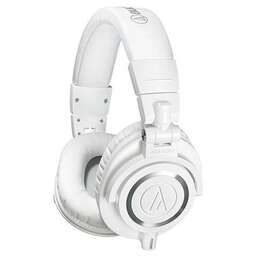 AUDIO-TECHNICA Наушники ATH-M50X, 3.5 мм, мониторные, белый [15117335]