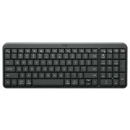 LOGITECH Клавиатура K250 YR0107, беспроводная, заводское нанесение кириллицы, графитовый [920-013452]