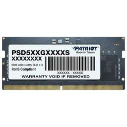 PATRIOT Оперативная память PSD58G480041S DDR5 - 1x 8ГБ 4800МГц, для ноутбуков (SO-DIMM), Ret