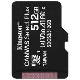KINGSTON Карта памяти MICRO SDXC 512GB UHS-I SDCS2/512GB