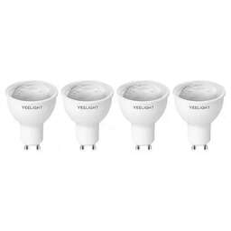 YEELIGHT Умная лампочка GU10 Smart bulb W1(Dimmable) - упаковка 4 шт