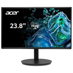 ACER Монитор 23.8" Vero CB242YGbir Black (IPS, 1920x1080, 1 / 4ms, 250cd, 120Hz, 1xVGA+1xHDMI(1.4), sync: FreeSync, hadj 165, Vesa:100x100 Pivot)