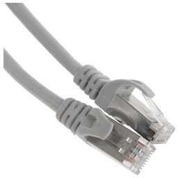 PREMIER Патч-корд PP6-2M 10000Гбит/с FTP 4 пары cat.6 CCA molded 2м серый RJ-45 (m)-RJ-45 (m)