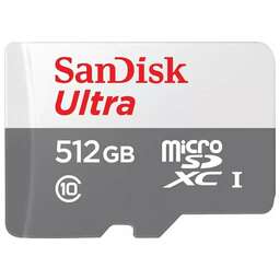 SANDISK BY WESTERN DIGITAL Карта памяти MICRO SDXC 512GB UHS-I SDSQUNR-512G-GN3MN SANDISK