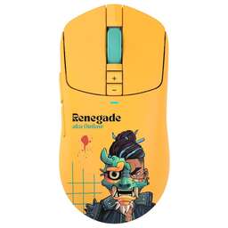 A4TECH Мышь Bloody R72 Ultra Duo Renegade Sunset желтый/рисунок оптическая 20000dpi беспров. USB/USB-C 6but (R72 ULTRA DUO)