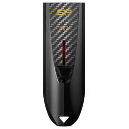 SILICON POWER Флешка USB Blaze B25 64ГБ, USB3.0, черный [sp064gbuf3b25v1k]