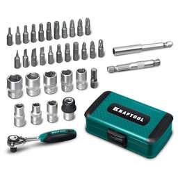 KRAFTOOL Набор инструментов X-Drive 35 35 предметов (жесткий кейс)