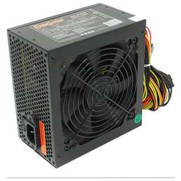 EXEGATE 450W XP450, ATX, PC, black, 12cm fan, 24p+4p, 6/8p PCI-E, 3*SATA, 2*IDE, FDD (EX219461RUS)