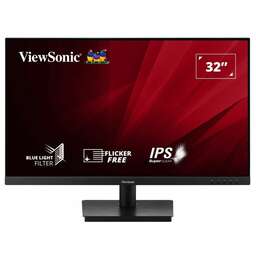 VIEWSONIC 31.5" Монитор VA3209-2K-MHD, 2560x1440, IPS, 75Гц, 2хHDMI, 1хDP, черный