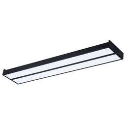 UNIEL ULO-K15A 2x16W/4000K/L50 IP44 BLACK