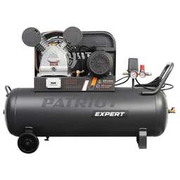 PATRIOT Компрессор поршневой Профессионал KRX 420 L100 D масляный 420л/мин 100л 2200Вт черный