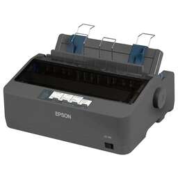 EPSON Принтер матричный LQ-350 черно-белая печать, A4, цвет черный [c11cc25002]