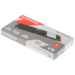 SUNWIND Накопитель SSD PCIe 3.0 x4 4TB SWSSD004TN3 NV3 M.2 2280
