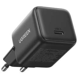 UGREEN Сетевое зарядное устройство X512 Mini, USB-C, 20Вт, 3A, серый [55528]