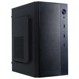 ACCORD Корпус mATX Entry ACC-242B, Mini-Tower, без БП, черный