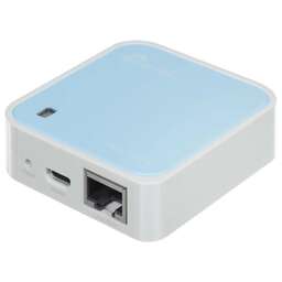 TP-LINK Роутер беспроводной TL-WR802N N300 10/100BASE-TX белый