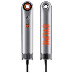 ATVEL Фен HD4, 850Вт, серебристый и синий