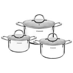 STARWIND Набор кастрюль Chef Family, 6 предметов