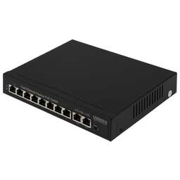OSNOVO Коммутатор SW-21000/A(120W) (L2) 10x100Мбит/с 8PoE 120W неуправляемый