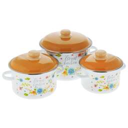 APPETITE 6KB191M Floral kitchen №19 эмал (3 предмета)
