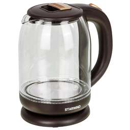 STARWIND SKG1052 1.8л. 1500Вт темно-коричневый/бронзовый (корпус: стекло)