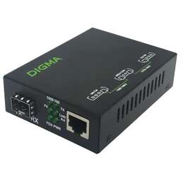 DIGMA Медиаконвертер DMC-1G-SFPL