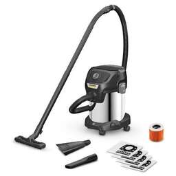 KARCHER Строительный пылесос KWD 3 S V-17/4/20 Anniversary Edition, черный [1.628-449.0]