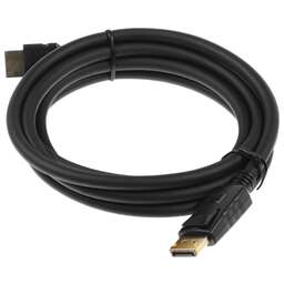 NONAME Кабель DisplayPort (m) HDMI (m) 2м черный